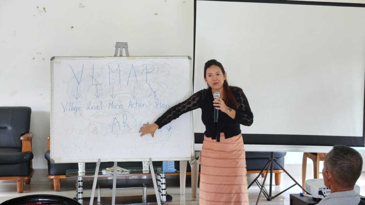 EC Training at Rongram Horti-Hubs held at Ganol Catchment Management Unit (CMU)