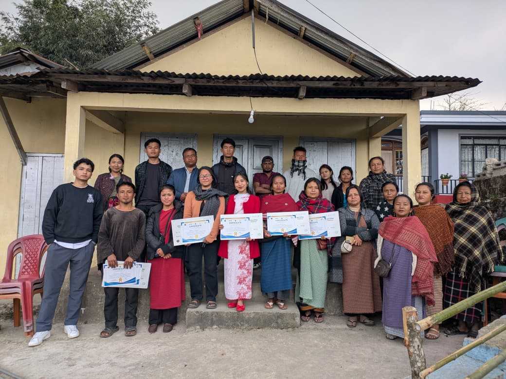 The CMU team successfully conducted FPA 2 & 3 at Nongrimsadew under Mawphlang Block